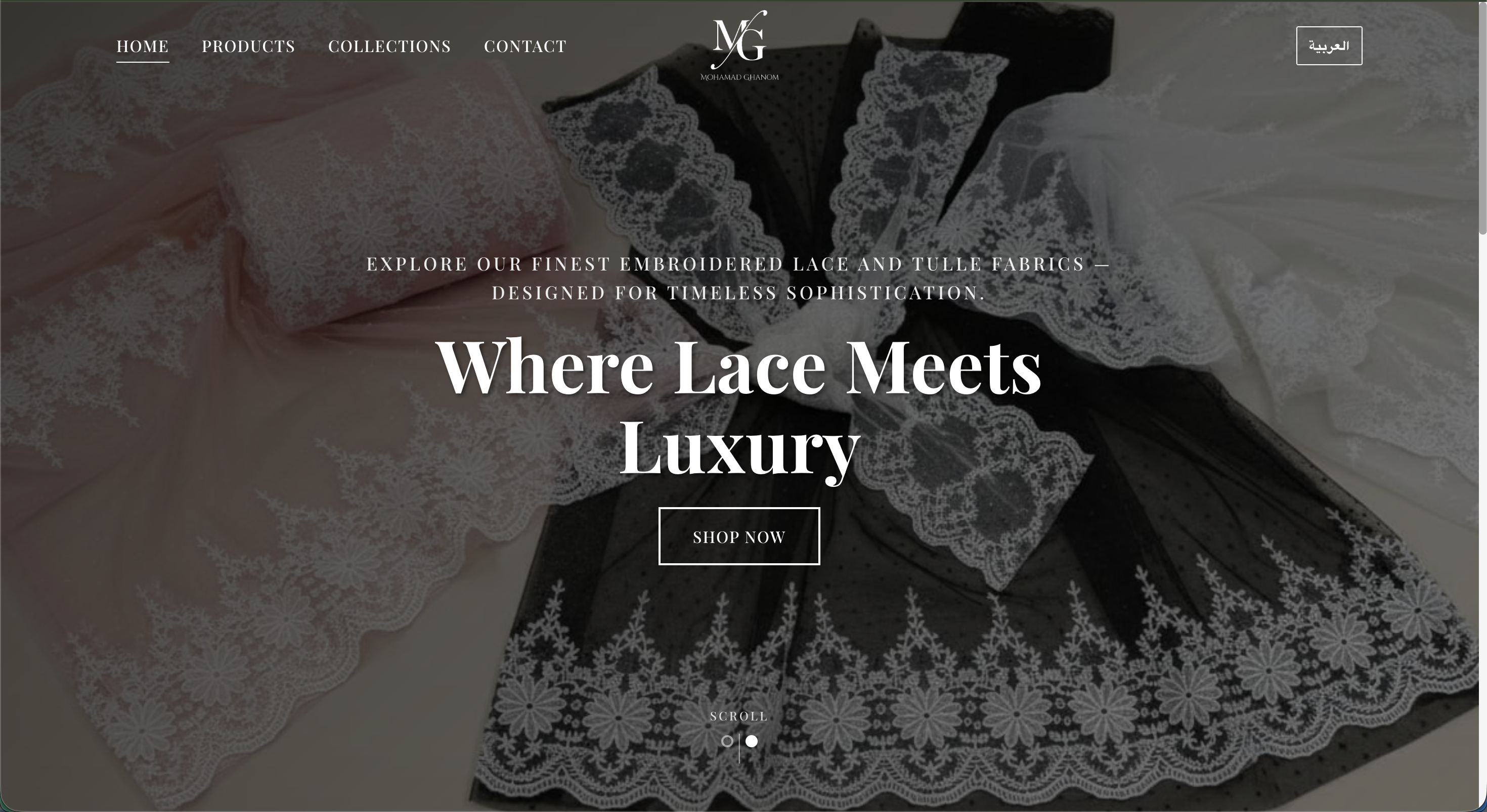 غنوم Tekstil - Çok Dilli Platform